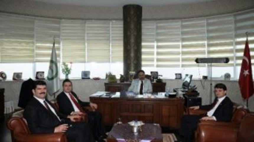 Vali Yardımcılarından Rekt&ouml;r Yılmaz&rsquo;a Ziyaret