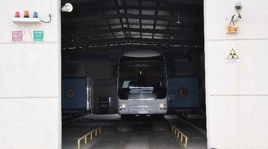 Kapıkule&rsquo;de Otob&uuml;slere X-ray Taraması D&ouml;nemi