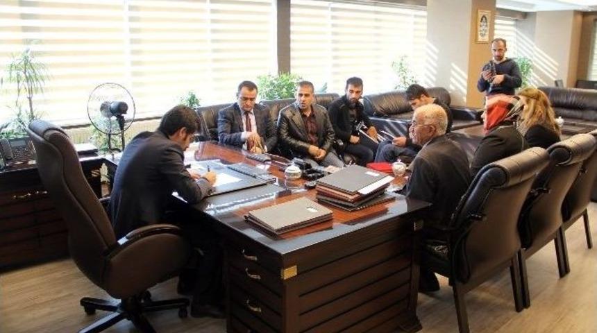 Kurumlardan B&uuml;y&uuml;kşehir Belediyesine Ziyaret