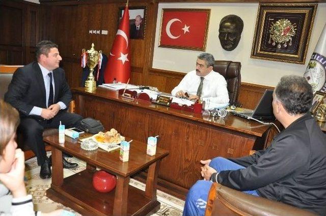 Su Perileri Başkan Alıcık&rsquo;ı Ziyaret Etti 1