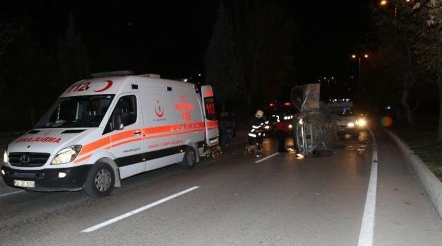 Başkent&rsquo;te Trafik Kazası: 1 Yaralı