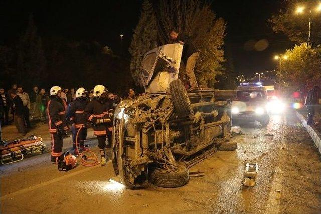 Başkent’te Trafik Kazası: 1 Yaralı