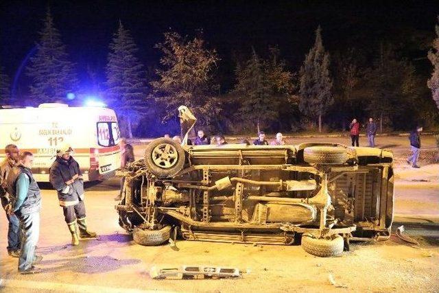 Başkent’te Trafik Kazası: 1 Yaralı