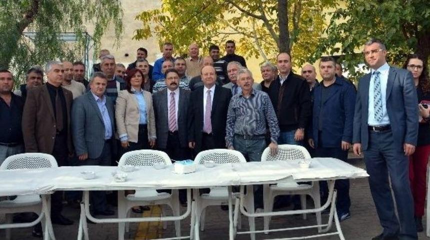 Başkanlar Tamirciler Odasının Aşure Hayrında Buluştu