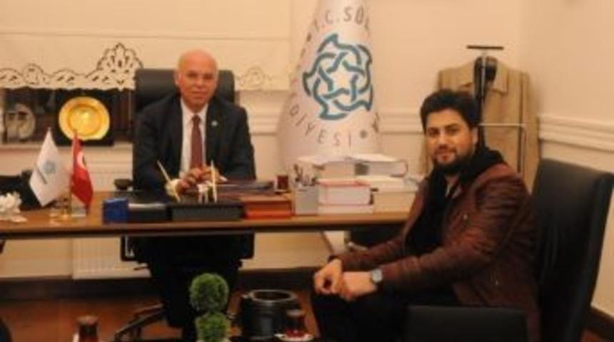 S&uuml;leymanpaşa Belediye Başkanı Ekrem Eşkinat Serkan &Ccedil;ağrı İle Trakya M&uuml;ziklerini G&ouml;r&uuml;şt&uuml;
