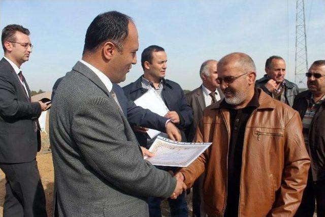 Beyşehir&rsquo;de 3 Bin Fidan Toprakla Buluşturuldu 3