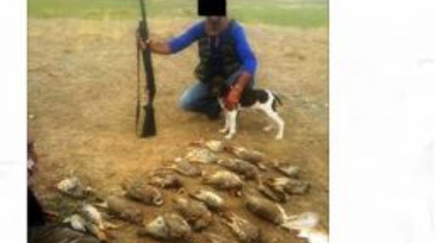 Ka&ccedil;ak Avladığı Kekliklerin Fotoğrafını Paylaşınca Yakalandı