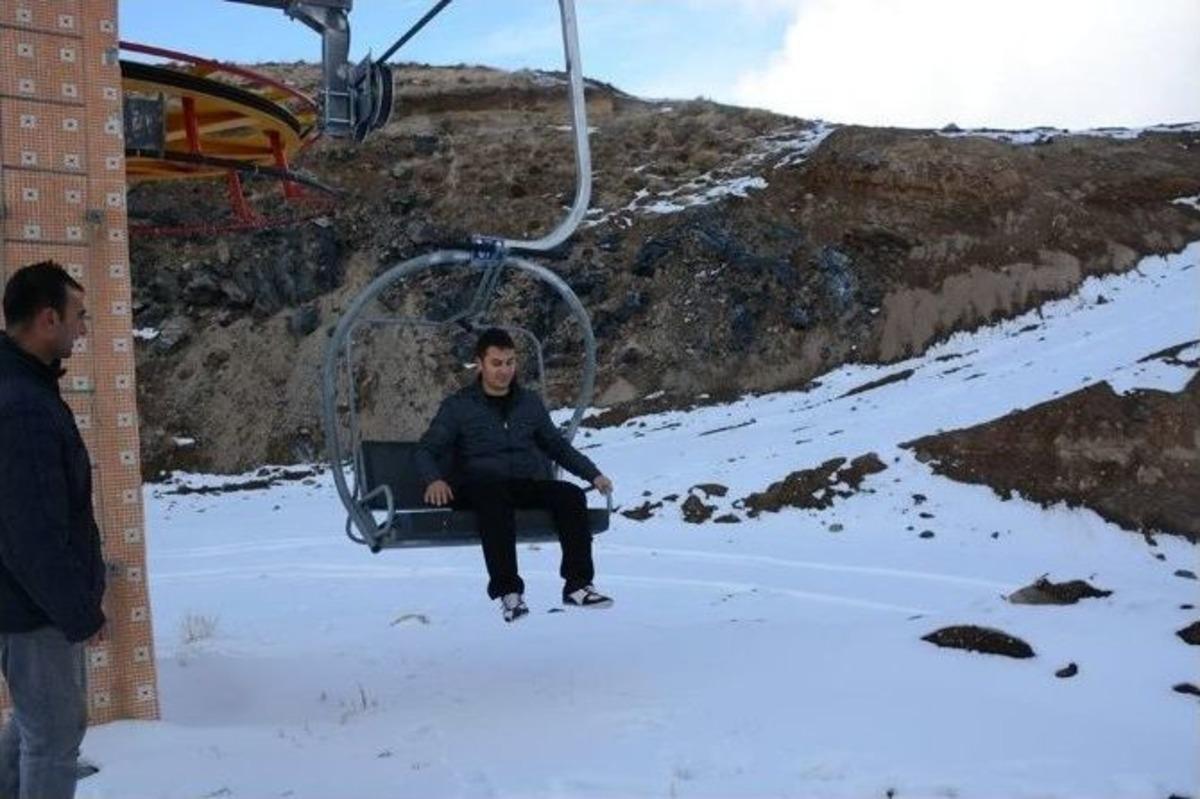 Nemrut Kayak Tesisi Kışa Hazır