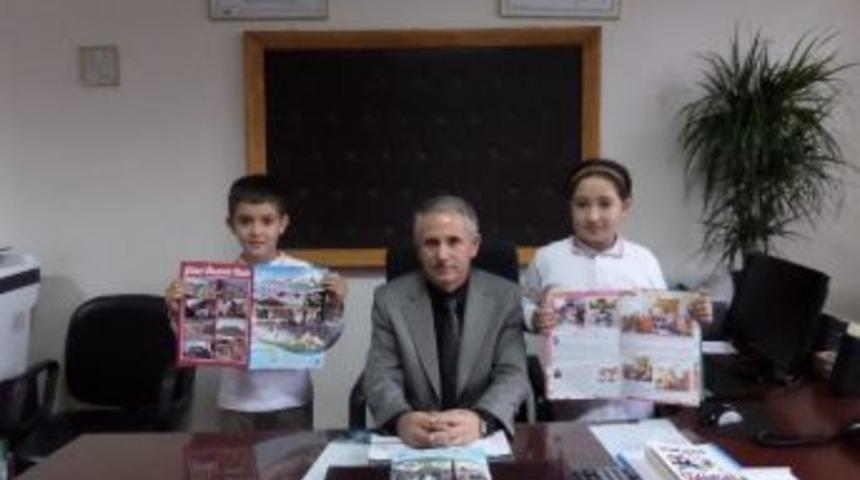 Kula 4 Eyl&uuml;l İlkokulu Dergi &Ccedil;ıkardı