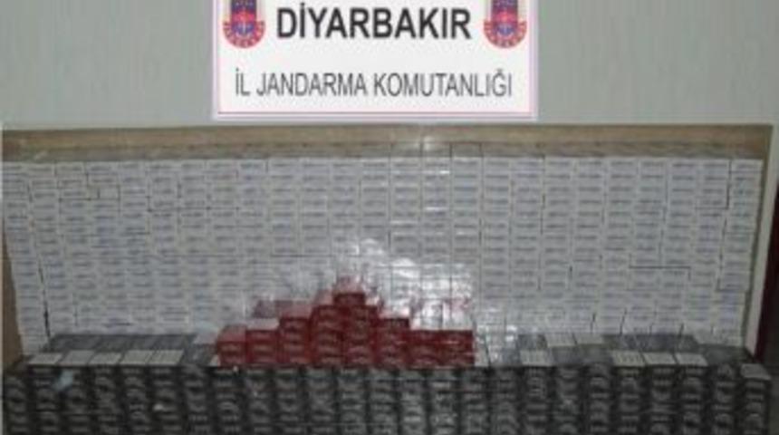 Diyarbakır&rsquo;da 32 Bin Paket Ka&ccedil;ak Sigara Ele Ge&ccedil;irildi