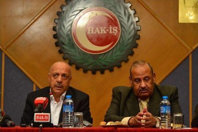 Hak-iş Genel Başkanı Arslan: &ldquo;zihniyet Sorununu Aşmadan &Ouml;l&uuml;ml&uuml; İş Kazalarını &Ouml;nlemenin İmkanı Yok&rdquo; 1