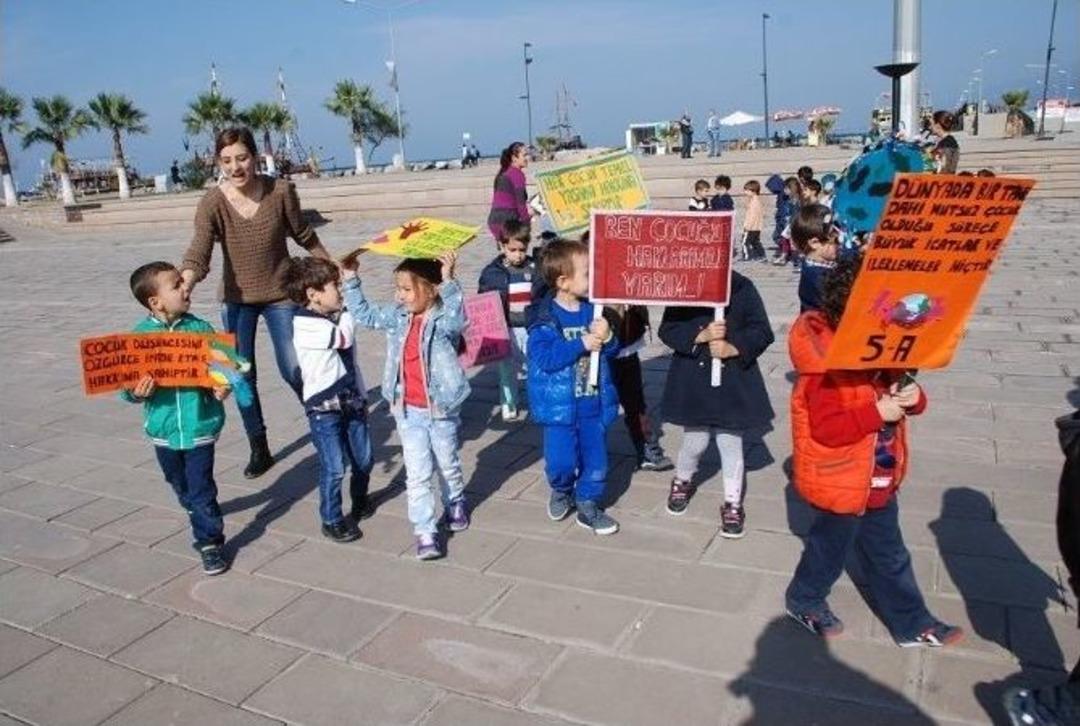 İskenderun&rsquo;da &Ccedil;ocuk Hakları G&uuml;n&uuml; Kutlaması