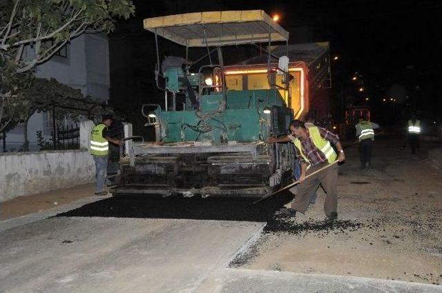 Aliağa Belediyesi Asfaltlama Çalışmalarını Hızlandırdı