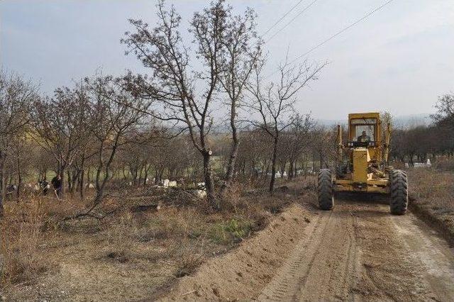 Vezirköprü’de Mezarlık Bakımı