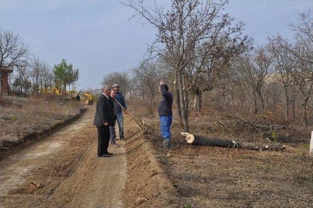 Vezirköprü’de Mezarlık Bakımı