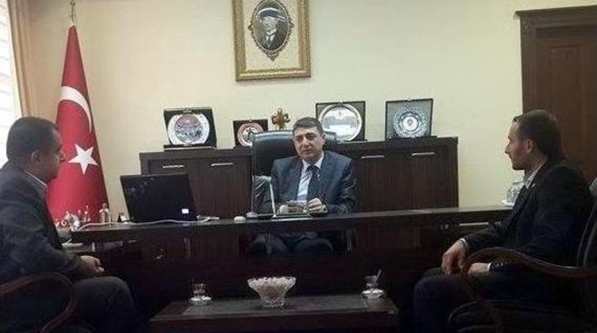 &Uuml;lk&uuml; Ocakları Kaymakam &Ouml;zt&uuml;rk&rsquo;&uuml; Ziyaret Etti