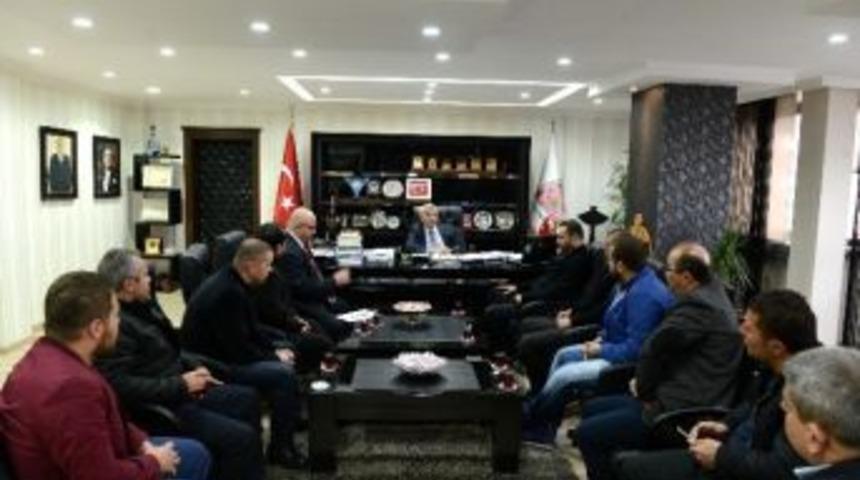 G&uuml;l&rsquo;de&rsquo;den Başkan G&uuml;naydın&rsquo;a Ziyaret