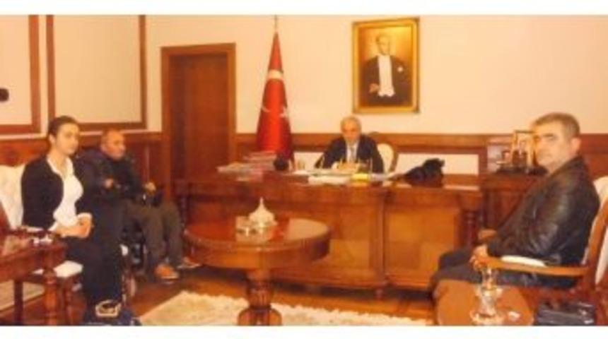 İhacder&rsquo;den Vali S&uuml;leyman Kam&ccedil;ı&rsquo;ya Ziyaret