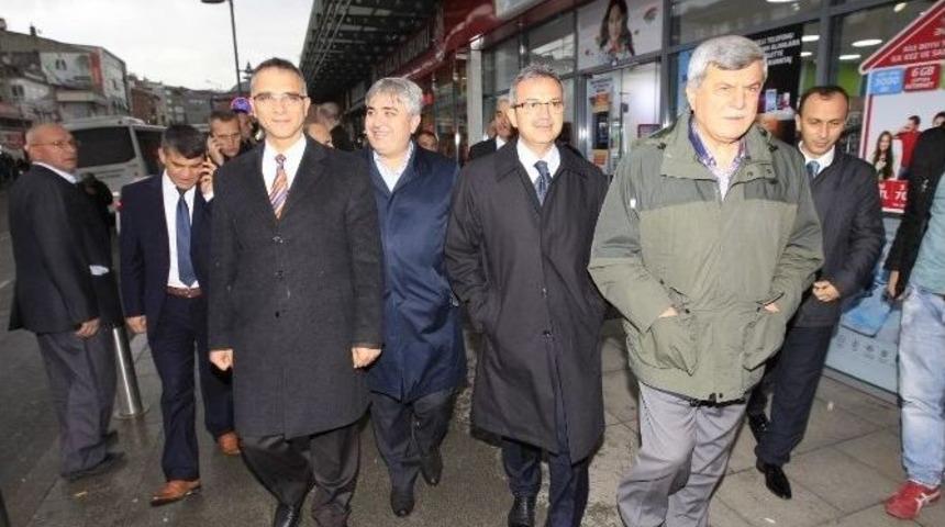 Karaosmanoğlu Ve K&ouml;şker Gebze Esnafını Dinledi