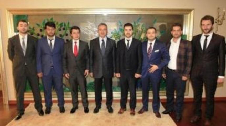 Başkan K&ouml;şker Gen&ccedil; M&uuml;siad&rsquo;ı Ağırladı