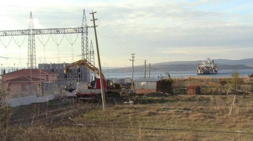 İkinci Elektrik İletim Hattı &Ccedil;anakkale Boğazından Ge&ccedil;iyor