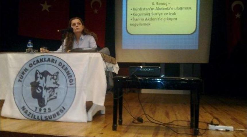 Nazilli Türk Ocağı’nda Işid Ve Enerji Sorunu Konuşuldu