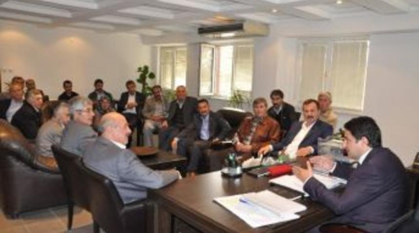 Ak Parti İl&ccedil;e Y&ouml;netiminin İlk Ziyareti Başkan Kalın&rsquo;a