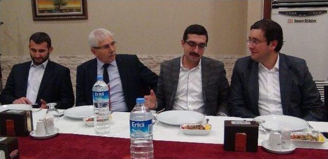 Tekin, Ensar Vakfı Genel Başkanını Ağırladı 1