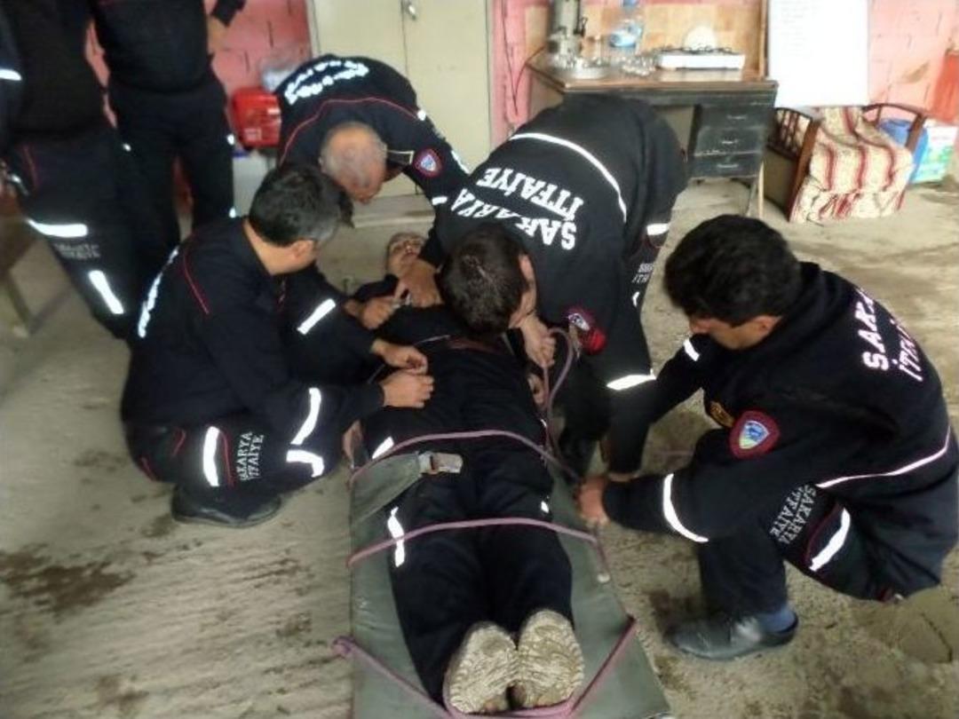 İtfaiye Personeline Hizmet İ&ccedil;i Eğitim Verildi