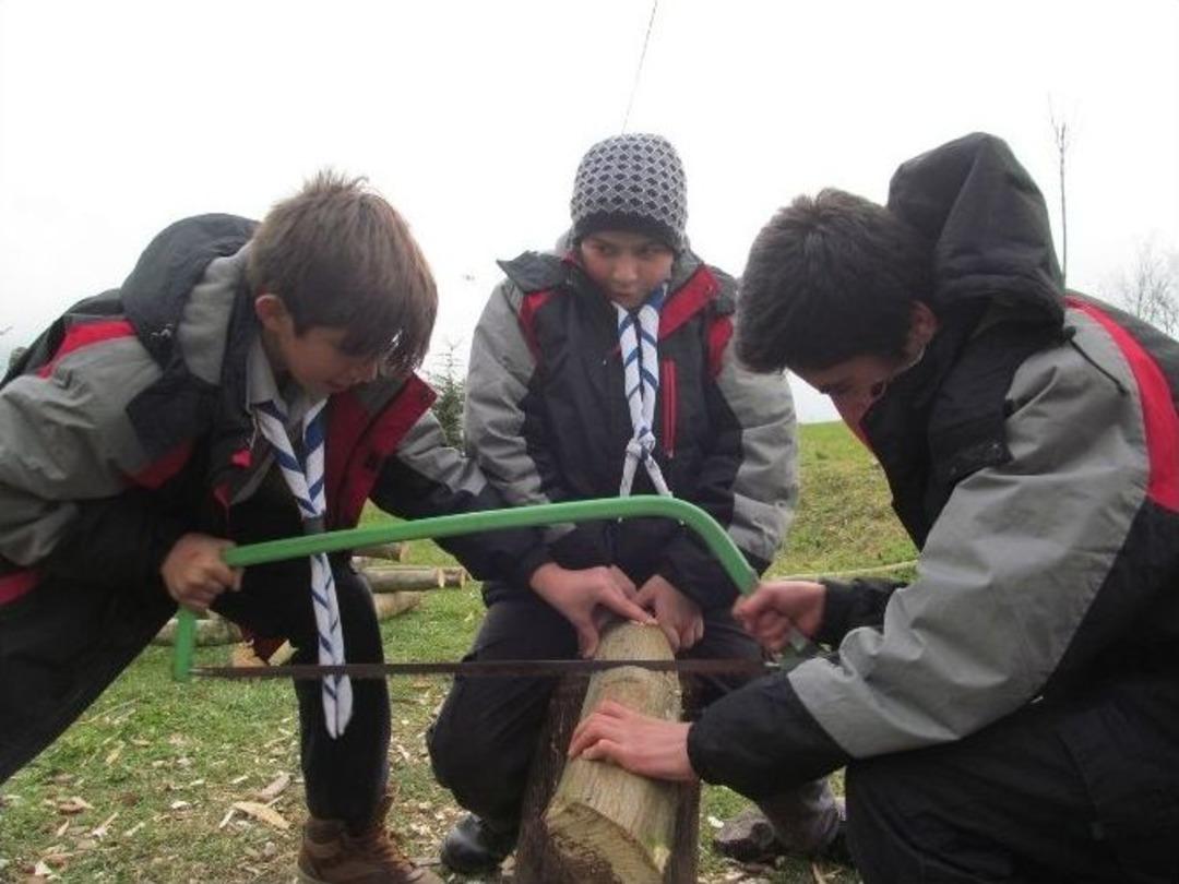 Kağıtsporlu İzciler, Kış Kampına Hazırlandı