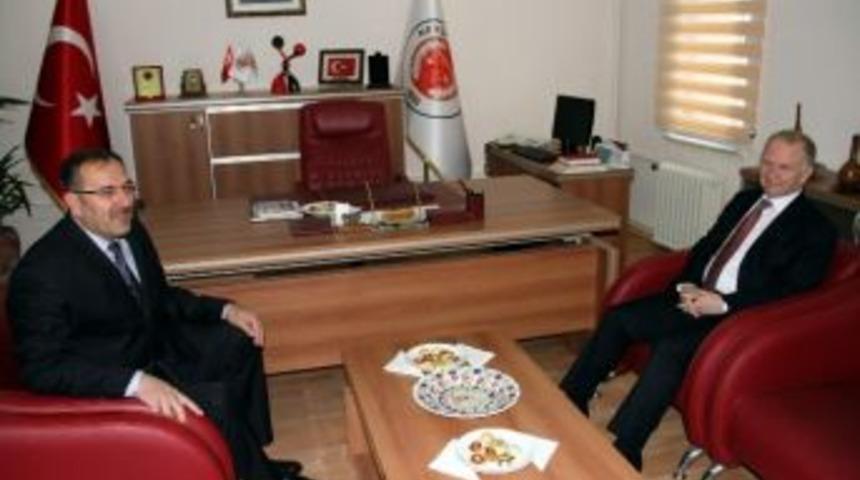 Vali Ceylan&rsquo;dan Baro Başkanı &Ouml;nc&uuml;l&rsquo;e Ziyaret