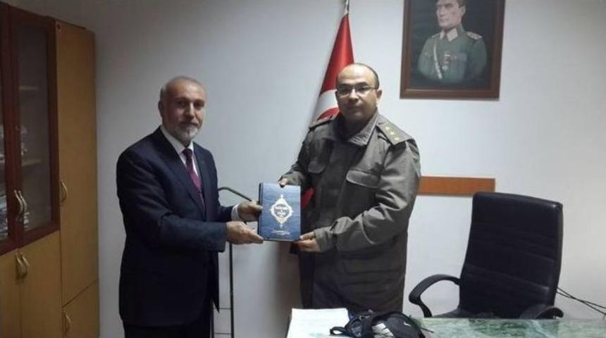 M&uuml;ft&uuml; Keskin&rsquo;den Garnizon Komutanına Ziyaret
