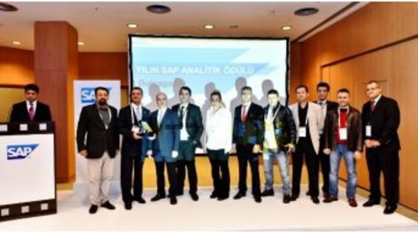 Bursagaz&rsquo;a Yılın Sap Analitik Projesi &Ouml;d&uuml;l&uuml;