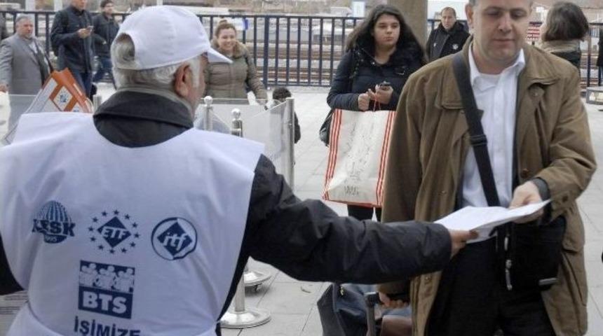 Birleşik Taşımacılık Sendikası Ankara&rsquo;ya Y&uuml;r&uuml;yor