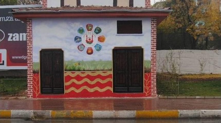 Trafo Binaları Estetik G&ouml;r&uuml;n&uuml;me Kavuşuyor