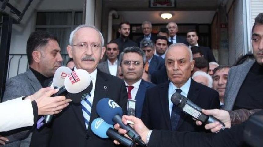 KILI&Ccedil;DAROĞLU'NDAN DENİZ GEZMİŞ'İN AİLESİNE TAZİYE ZİYARETİ