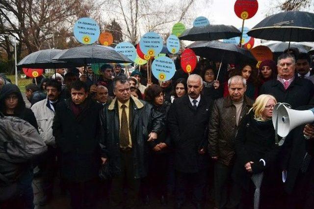 Eğitim-sen’den Meclis Önünde Bütçe Eylemi