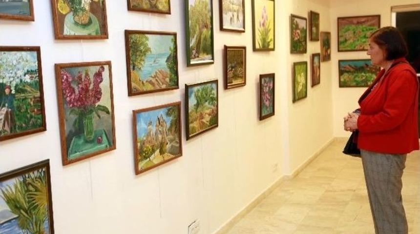 Bodrum Şevket Sabancı&rsquo;da Karma Resim Sergisi A&ccedil;ıldı