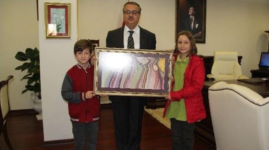 Bilim Sanat Merkezi Okul Aile Birliğinden Vali Su&rsquo;ya Ziyaret