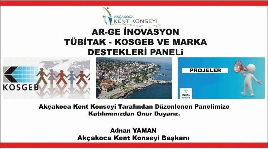 Ak&ccedil;akoca Kent Konseyinden Panel D&uuml;zenlenecek