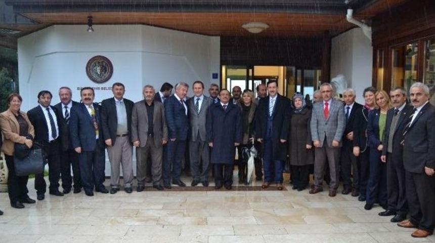 &Ccedil;orumlu Muhtarların Samsun Ziyareti