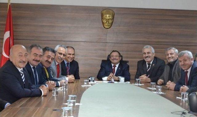 &Ccedil;orumlu Muhtarların Samsun Ziyareti 1