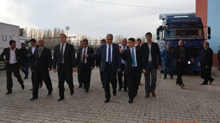 Patnos İl&ccedil;esi Başbakan Davutoğlu&rsquo;nu Karşılamaya Hazır