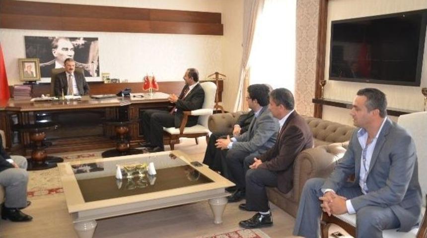 Gs Taraftar Derneği&rsquo;nden Vali Ayyıldız&rsquo;a Ziyaret