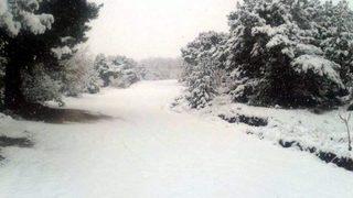 Tokat’ta Kar Yağışı