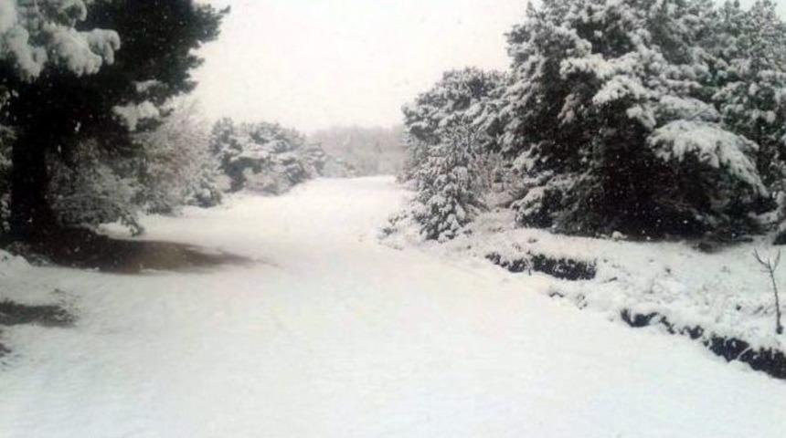 Tokat’ta Kar Yağışı