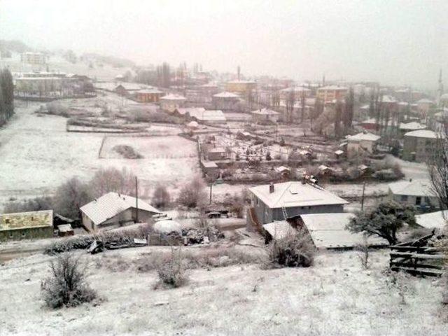Tokat’ta Kar Yağışı
