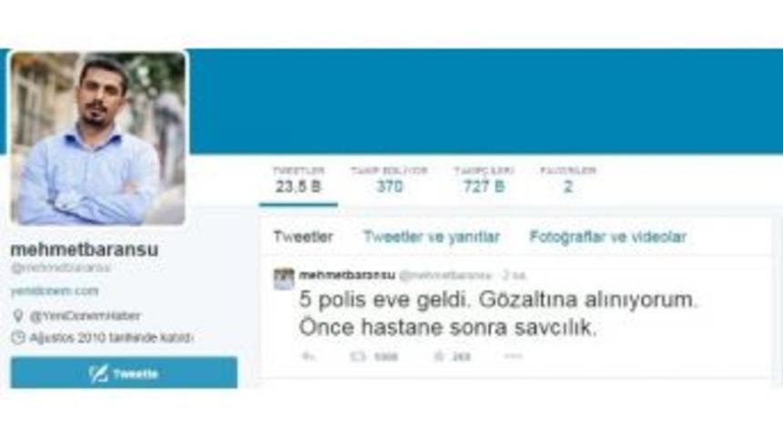 Mehmet Baransu G&ouml;zaltında