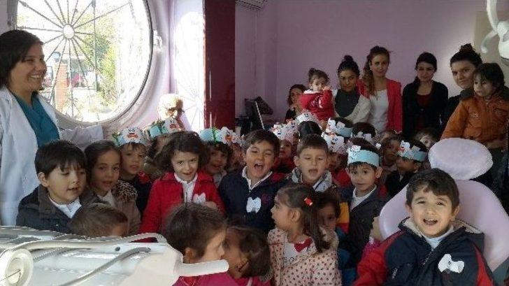 Nazilli’de Çocuklara Ağız Ve Diş Sağlığı Eğitimi