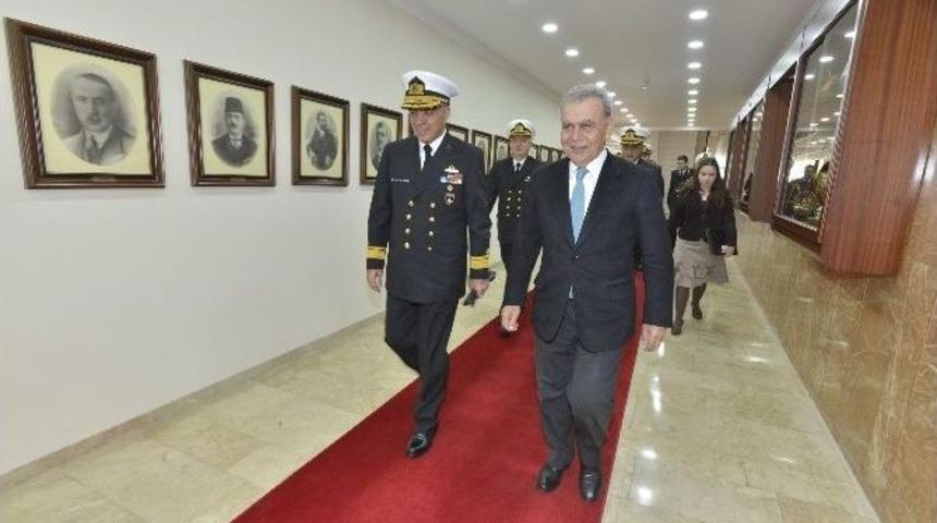 Denizcilerden Kocaoğlu’na Ziyaret